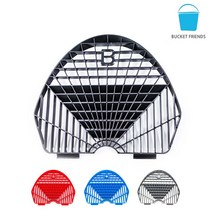 버킷프렌즈 세차 버킷보드 빨래판, 레드