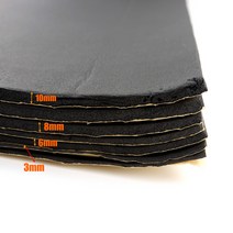 방음스펀지 문 벽 방음 1 롤 50x300cm 3mm6mm8mm10mm 자동차 데드닝 트럭 소음 방지 면 열 폐쇄 셀 폼, 10mmx300cmx30cm