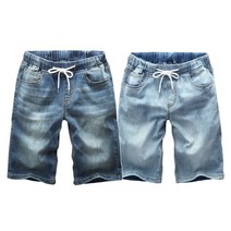 동대문스타일 빅사이즈 남자반바지 30~46 일자핏 밴딩 5부 청반바지 큰옷 여름반바지 TM830_1