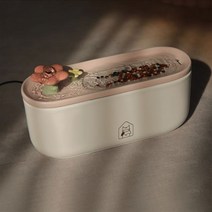 반려동물 강아지 고양이 선인장 핑크플라워 정수기 자동 급수기 흐르는물 음수대 저소음, 정수기모터펌프