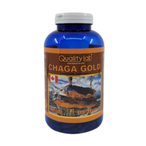 캐나다 퀄리티랩 차가 골드 500mg 360정 12개월분 유기농 차가버섯 4배 농축