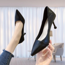 기본 펌프스힐 하이힐 단화 구두