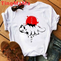 아바타 물의길 피규어 용품 아바타 The Last Airbender T 셔츠 여성 Appa Tshirt Funny atar Graphic Te, 01 87178_07 XXL