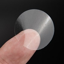 투명 실링 스티커 30mm 1장(24개) 원형스티커 실링스티커 씰링스티커 투명스티커 봉제스티커, 상품선택