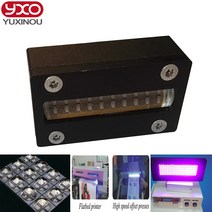 80W LED UV프린터 헤드 모듈 395nm 엡손 헤드 DX5 프린터 스크린 인쇄기계 UV평판 프린터 UV접착제 경화, 한개옵션0