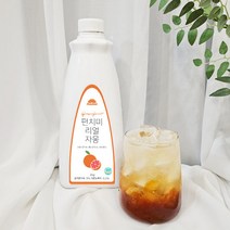 펀치미 리얼 자몽 베이스 대용량 2kg 홈카페 카페 재료 즙 농축액 설탕시럽 주스 음료, 1개