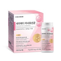 세라메디 이너 유산균 여성 질 유래 유산균 500mg x 30캡슐, 30정, 1개