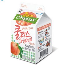 쿨피스 복숭아맛, 180ml, 90개