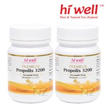 하이웰 프리미엄 프로폴리스 3200mg 100베지캡슐 2EA 뉴질랜드 본사 출고