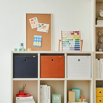 한샘(생활) 한샘 샘 폴리 수납바스켓 (대) 2개세트 9종택1 샘책장호환 수납박스 정리, 02.샘폴리바스켓(대)베이지 2개