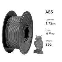 3d 인쇄 필라멘트 250g 1.75mm 100m 거품 없음 fdm 프린터 용 분해 가능 인쇄 펜 여러 다채로운, Gray 250g_CHINA
