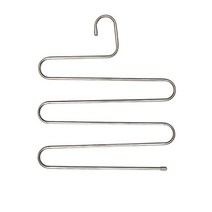 엔템 신박한정리 스텐 논슬립 접이식 바지걸이 옷걸이, 스테인레스 바지걸이, 1개