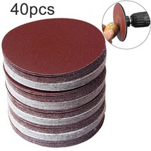 목공 공방 샌딩 그라인더 빼빠 페이퍼 페파 디스크 벨트 사포 40pcs/Set 3 Inch 75mm Sanding Discs Hook Loop Sandpaper Abrasive S
