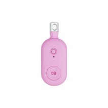 딘 Deen 어린이 미아방지 치매방지 실종 목걸이 GPS 위치추적기 색상선택 KBU-109, 핑크(1년이용권포함)