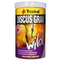 [미미네아쿠아]TROPICAL 디스커스 그랜 아마존강 와일드사료 1000ml, 단일속성