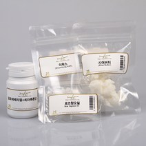 [자연의숲] 시어버터크림kit 시어버터크림 핸드크림 만들기 키트 천연화장품만들기 바디크림 보습크림 만들기키트 풋크림 방과후수업자료 천연화장품 수제나라, 시어버터크림kit_허브그린향