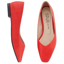 SPUR스퍼 Slim square flat MS9038 (레드)