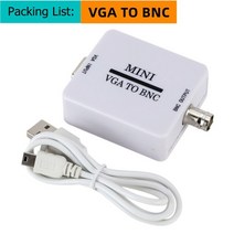 비디오테이프 변환 비디오 테이프 USB 플레이어 동영상 파일 mini hd vga to bnc video converter converter box 복합 vga to bnc, vga에서 bnc로