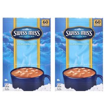 스위스미스 마시멜로 밀크쵸코렛 Swiss Miss 인스턴트 코코아 믹스 핫쵸코 x 2개, 1개