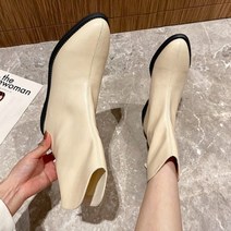 묘먀미 기본 베이직 빈티지 여성 첼시부츠 MB0119