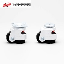 프로파일 바퀴 KM-100F/S 풋 마스터 휠 캐스터 높이 조절, KM-100F, 1개
