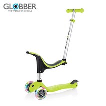 GLOBBER 글로버 킥보드 고업 4in1 플러스라이트 3종택1, 화이트핑크
