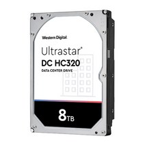 [WD대리점] WD Ultrastar DC HC320 8TB HUS728T8TALE6L4 SATA3 기업용 하드 디스크 워런티 5년