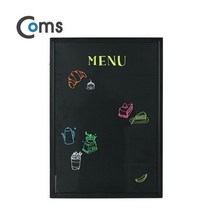 Coms LED 형광 보드판 네온보드 50x70cm LED_[230324EA], 본상품선택