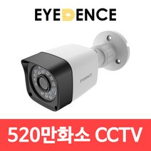 아이던스 EDN-QB1 / 520만화소 QHD 실외 CCTV 적외선 보안 감시 방수카메라, EDN-QB1+영상전원케이블30M