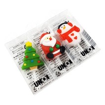 산타 눈사람 트리 [10개입] 크리스마스초 데코 양초 케이크, 산타[10개입]