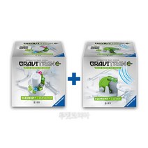 라벤스부르거 그래비트랙스 파워 엘리베이터 & 레버 GraviTrax POWER Element 마블런 악세사리 확장팩, 엘리베이터+레버 (배터리 별매) / 유럽항공발송