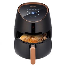 매직쉐프 5L 에어프라이어 전자식 MEA-B50DB, 블랙