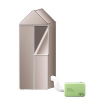 의류 건조기 접이식 미니 건조기 아파트 선물용 공간 절약 RV, 220V 녹색, ABS