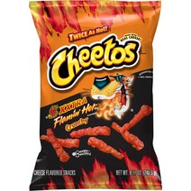 미국 치토스 매운맛 엑스트라 핫 치즈 맛 230g Cheetos Crunchy Xtra Hot Cheese Flavored, 2개