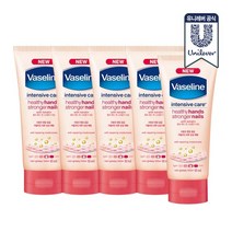 바세린 휴대용 핸드로션 60ml 5개, 단품