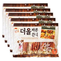 펫더맨 더 올바른 강아지 간식, 오리우유껌, 5개입