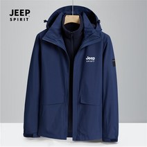 JEEP SPIRIT 지프 남성용 아웃도어 기모내피 타부착 전술자켓 바람막이 JP-9975
