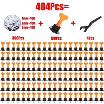 타일 레벨링 시스템 웨지 스페이서 바닥 벽 로케이터 플라이어, 404