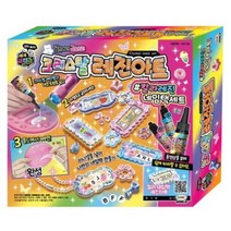 토이톡톡 미미월드 크리스탈레진아트 칼라레진네임택세트, 단일/상품