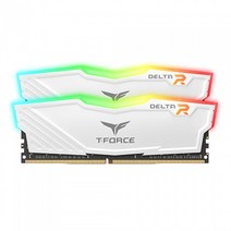 T-Force DDR4-3600 CL18 Delta RGB 화이트 (32Gx2)