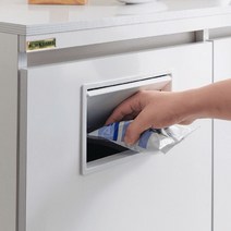 더스트박스 원목휴지통 재활용함 청소기보관함 다용도보관함 청소도구함 장난감수납함 정리함 분리수거함 푸시휴지통_17699EA_17699EA, 02.푸시_그레이, 본상품선택