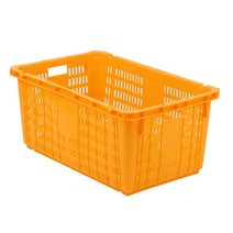 플라스틱바구니 운반상자 모음 다양한 바구니, 1.운반특대1호 노랑(철고리미포함)
