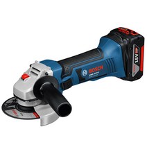 보쉬 102mm 충전 그라인더 GWS18V-LI 5.0Ah 배터리 풀세트, 1세트