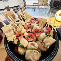 부산 깡통시장 수제 유부주머니 부산어묵탕 밀키트 2~3인분 (캠핑/피크닉 간편조리) 비프먹방, 유부주머니 어묵꼬치세트