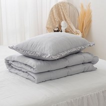 [판매순위1등] 사각사각 이불베개세트 SS 그레이 여름 간절기 침구 pangstory*930833660gE, 본상품선택