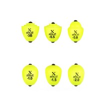 국산 우레탄 형광 수중찌 벌크형 쿠션고무 바다찌, -0.5호