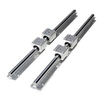 원통형 가이드 레일 SBR 목공 슬라이드 샤프트 지지대, 지름12x1.5m(2트랙4슬라이드2스패너)개