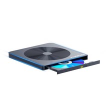 CDDVD 드라이브 외장 USB3.0 +Type-c포트 첨부 휴대용 CDDVD 플레이어 드라이브 CDDVD 디스크 불러오기 기입 재생 플레이어 구이 더빙 대응 WindowMac OS대응 은[일본어 취급서와 1년 보증 첨부]…