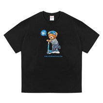 KellyDolly 브랜드 애니멀 티셔츠 기능성 면티 남자 여성 반팔티