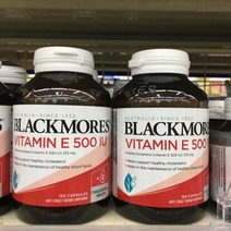 Blackmores 호주 블랙모어스 비타민 E 150캡슐x2개 Vitamin 500IU, 150캡슐, 1개